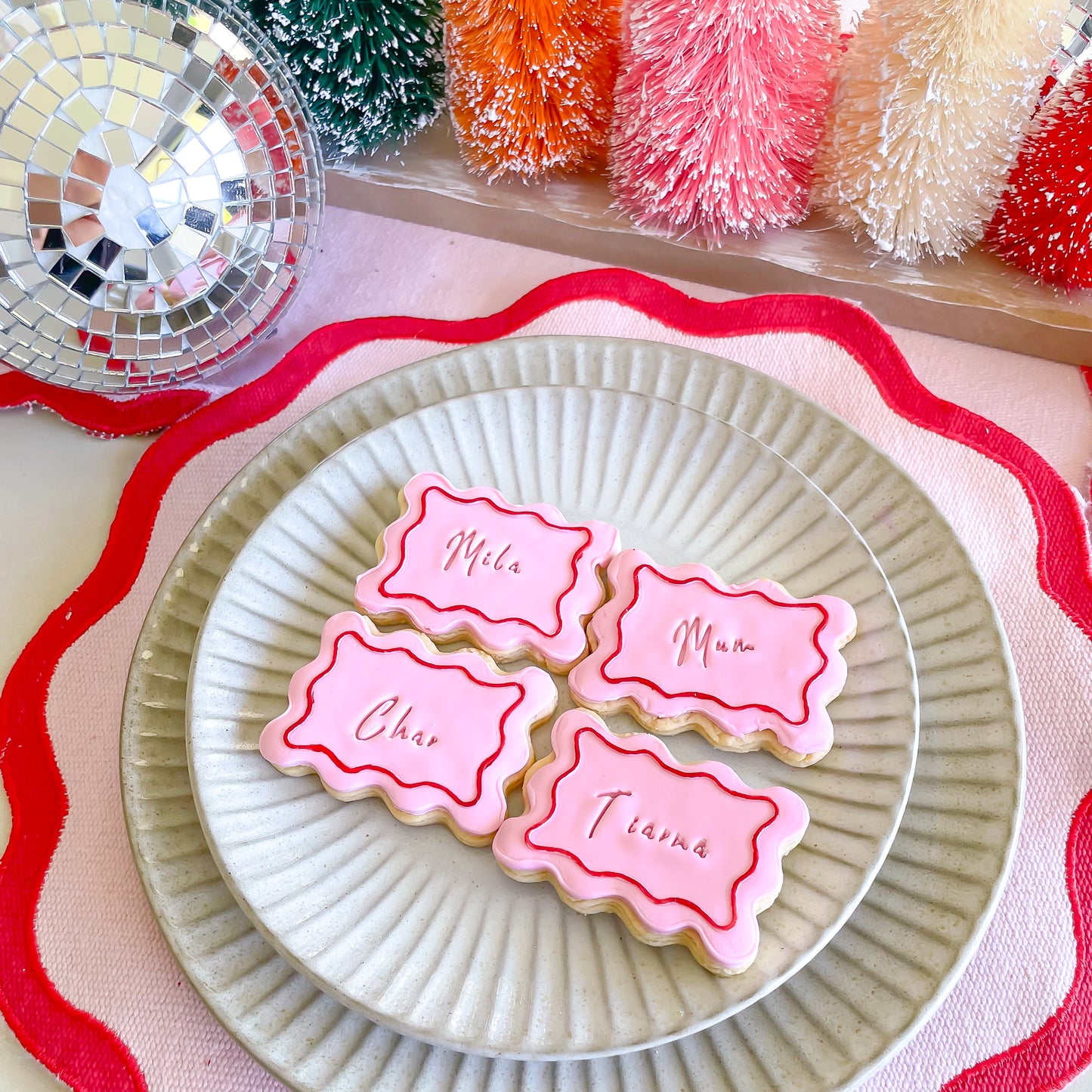 Place card Cookies