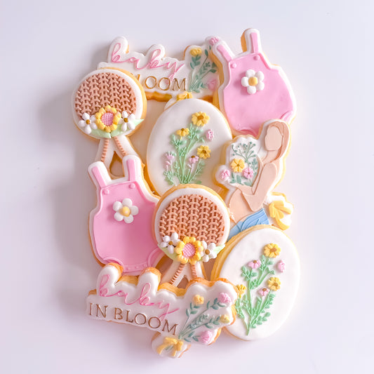 'Baby in Bloom' Cookies